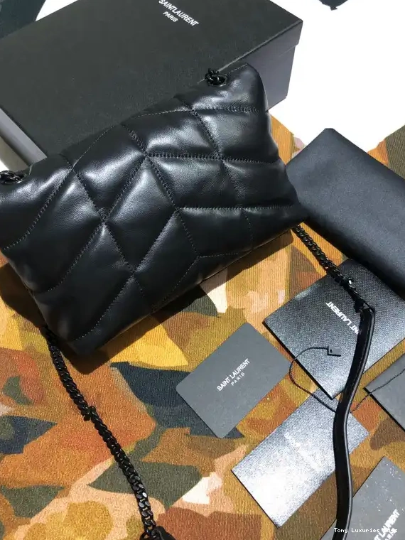 Tony Luxuries YSL SMALL CHAIN MINI PUFFER BAG 0607